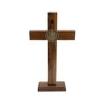 Crucifixo São Bento 26cm -Parede e Mesa