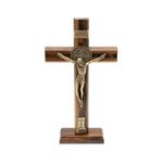Crucifixo São Bento 26cm -Parede e Mesa