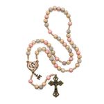Terço Nossa Senhora Mãe de Todas as Mães Colorido 8 mm
