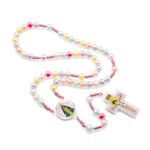 Terço Infantil Rosa 8mm