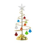 Luminária Árvore Natal Colorido 21cm - Enfeite Natalino