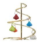 Luminária Árvore Natal Colorido 21cm - Enfeite Natalino