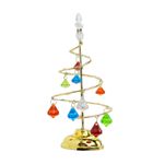 Luminária Árvore Natal Colorido 21cm - Enfeite Natalino