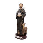 Imagem em Resina - São Francisco de Assis 15 cm