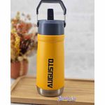 Garrafa Térmica - Amarela - 550 ML - Personalizada