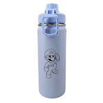 Garrafa Térmica - Azul- 570 ML - Personalizada 