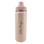 Garrafa Térmica - Rosa- 570 ML - Personalizada