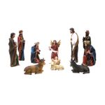 Presépio em resina com 11 Peças -29 cm 