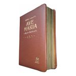 Bíblia Ave Maria - Edição Ilustrada - Média - Marrom