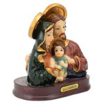 Imagem : Sagrada Família em Resina Busto - 10cm