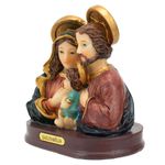 Imagem : Sagrada Família em Resina Busto - 10cm