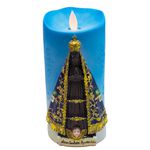 Nossa Senhora Aparecida Luminária Vela 17.5cm - Resina