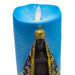 Nossa Senhora Aparecida Luminária Vela 17.5cm - Resina