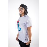 Camiseta Betta13 Medusa Triangle Branco