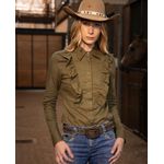 CAMISA FEMININA ZENZ WESTERN CAMPOLINA