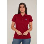 BLUSA POLO TXC FEMININA BORDO