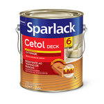 SPARLACK CETOL DECK NATURAL SEMI BRILHO 3,6L