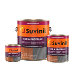 SUVINIL ESMALTE COR E PROTECAO BRILHANTE MARROM 0,900ML