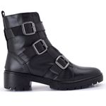 BOTA COURO BELLA PRETO