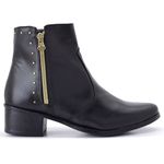 BOTA COURO KARINA PRETO