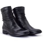 BOTA COURO AGATHA PRETO