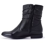 BOTA COURO AGATHA PRETO