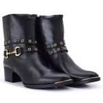 BOTA COURO AURORA PRETO