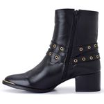 BOTA COURO AURORA PRETO
