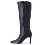 BOTA COURO JADE PRETA