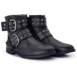 BOTA COURO JÉSSICA PRETO