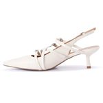 SCARPIN HELENA OFF WHITE