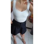 SHORT SAIA ALFAIATARIA PRETO