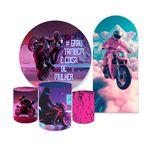Kit Casadinho Capa Painel + Trio Capa Cilindros Grau Rosa