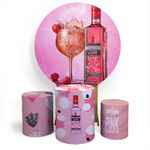 Kit Capa Painel + Trio Cilindros Gin Rosa