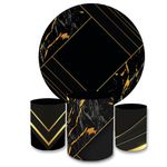 Kit Capa Painel + Trio Cilindros Preto Mosaico
