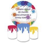 Kit Capa Painel + Trio Cilindros o Maior Pintor Do Mundo 03