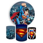 Kit Capa Painel + Trio Cilindros Superman