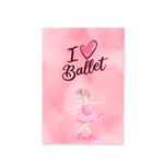 Capa Painel Retangular 1,0x2,0mts Decorativo Tema Bailarina Decoração Festa Menina