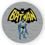 Capa Painel Redondo Decorativo Tema Batman Herói Decoração Festa Infantil