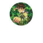 Capa Painel Redondo Decorativo Tema Ben 10 Decoração Festa Infantil Menino