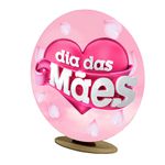 Capa Mini Painel Redondo 50x50cm Decorativo Tema Dia das Mães Decoração Data Especial