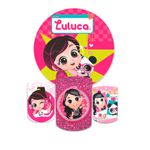 Kit Capa Painel + Trio Cilindros Luluca Rosa
