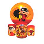 Kit Capa Painel + Trio Cilindros Os Incríveis Baby