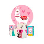 Kit Capa Painel + Trio Cilindros Lhamas 01