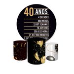 Kit Capa Painel + Trio Cilindros 40 Anos -01