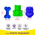 Kit Brinquedos Porte Pequeno Bichinhos Osso Bolas - Big Bull Pet