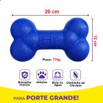 Kit Brinquedos Porte Grande Halter Osso Bola - Big Bull Pet