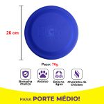 Kit Brinquedos Porte Médio Osso Frisbee Halter - Big Bull Pet