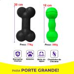 Kit Brinquedos Porte Médio Osso Frisbee Halter - Big Bull Pet