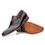 Sapato Masculino Loafer Com Gravata Premium 2024